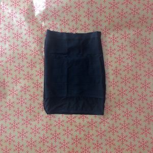 Bebe Mesh and Bandage Skirt